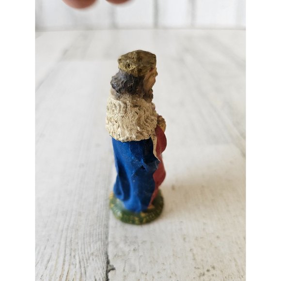 Vintage Italy Wiseman incense nativity mini village Xmas Italia fontanini - Picture 5 of 8